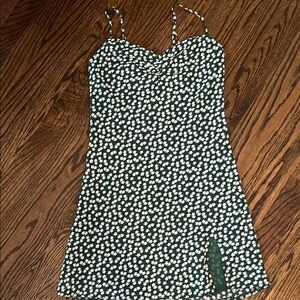 Princess Polly Green Floral Dress